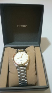 【画像】SEIKO男性用触読腕時計