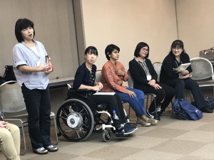 【画像】ふうわ交流広場(タイ、インドの先生を迎えて）